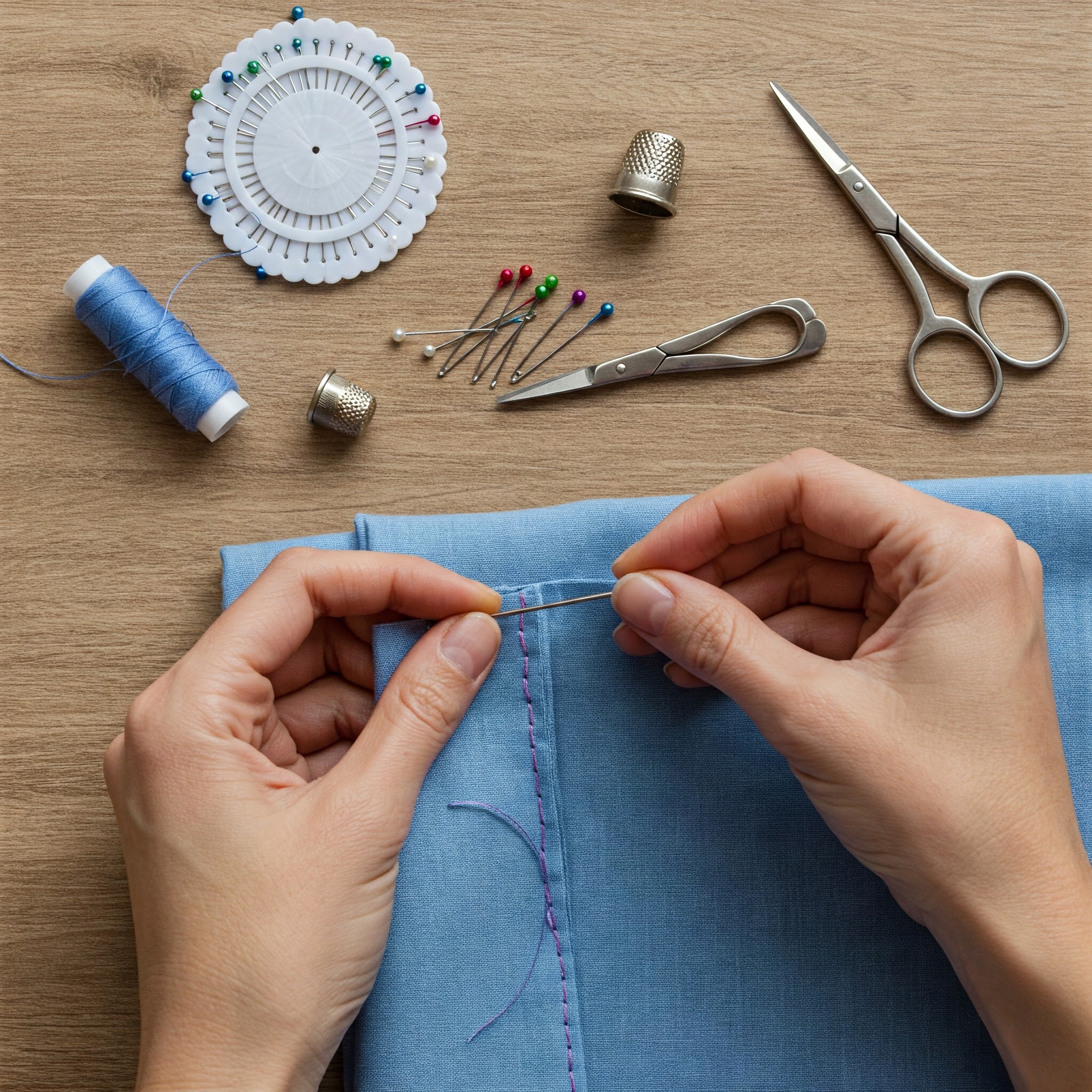DIY kledingreparatie voor beginners: de basissteken en technieken